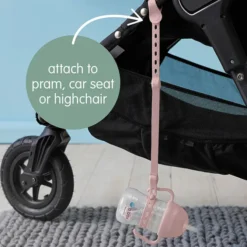 b.box for kids Attache Anti-chutes Connect-a-Cup - Blush