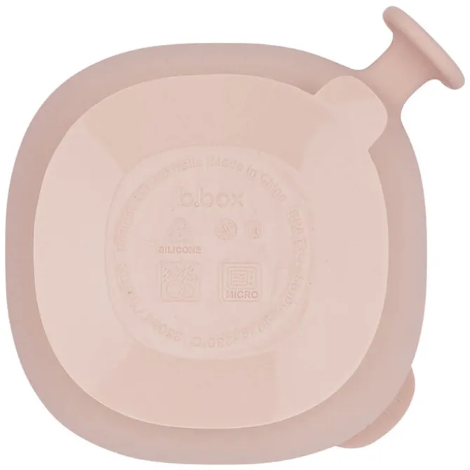 b.box for kids Bol à Ventouse et Couvercle - Blush