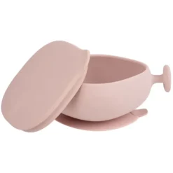 b.box for kids Bol à Ventouse et Couvercle - Blush
