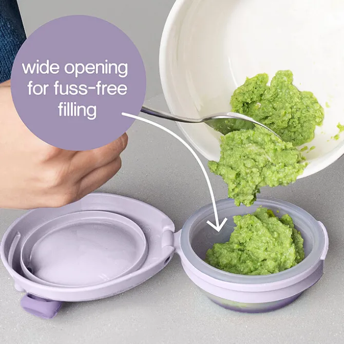 b.box for kids Gourde Rechargeable Fill + Feed - Blush