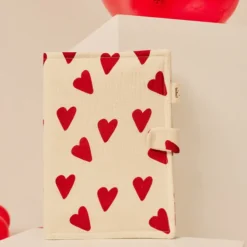BEBEL Protège-carnet de Santé - Coeur