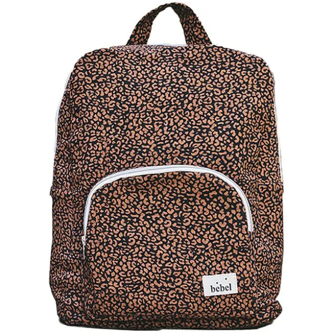 BEBEL Sac à Dos à Langer - Léopard Noir