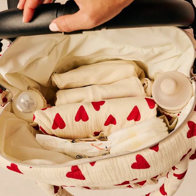 BEBEL Sac à Langer Comme un Bonbon - Coeur