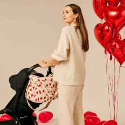 BEBEL Sac à Langer Comme un Bonbon - Coeur