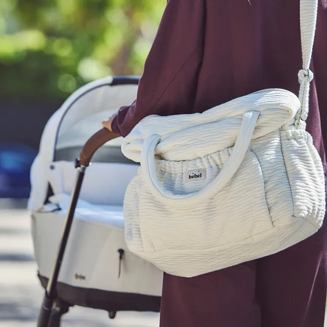 BEBEL Sac à Langer Comme un Bonbon Wavy - Ecru