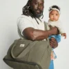 BEBEL Sac à Langer Effet Lin 24/48H - Kaki