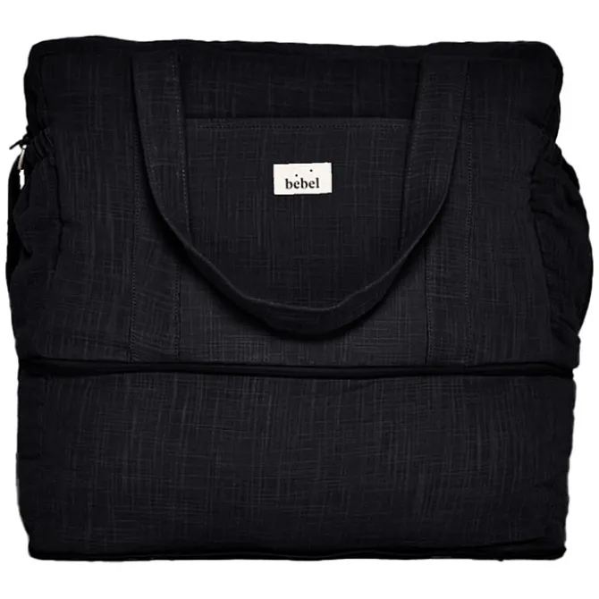 BEBEL Sac à Langer Effet Lin 24/48H - Réglisse