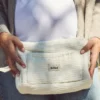 BEBEL Trousse de Toilette Comme un Bonbon Wavy - Ecru