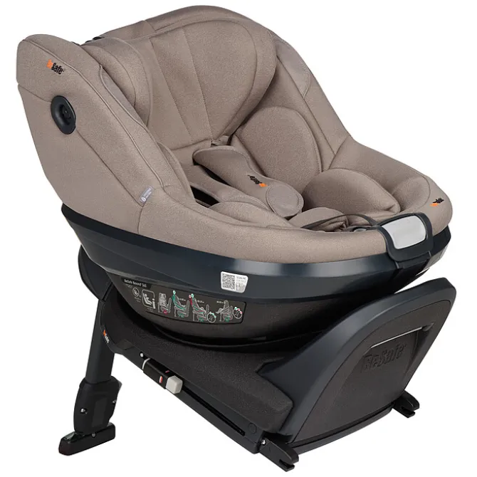 BeSafe Pack Siège Auto Beyond² 360 Groupe 0+/1/2 i-Size + Base Beyond - Dark Sand Soft Breeze