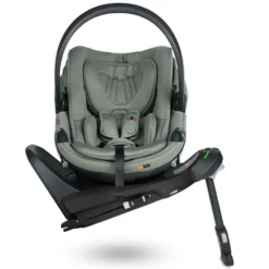 BeSafe Pack Siège Auto Go Beyond² Groupe 0+ i-Size + Base Beyond - Meadow Green Soft Breeze