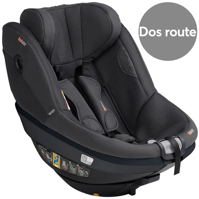 BeSafe Siège Auto Beyond² Groupe 0+/1/2 i-Size - Anthracite Mesh