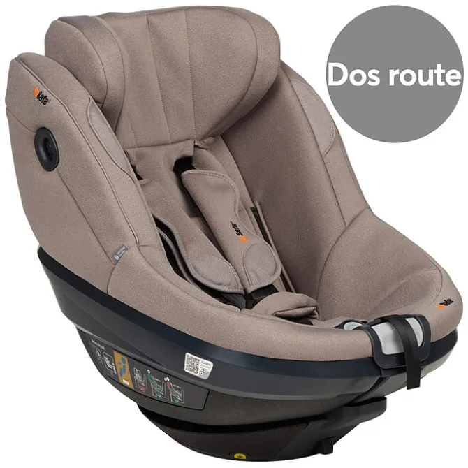BeSafe Siège Auto Beyond² Groupe 0+/1/2 i-Size - Dark Sand Soft Breeze