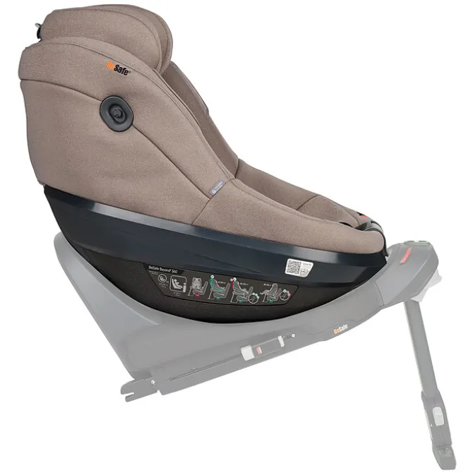 BeSafe Siège Auto Beyond² 360 Groupe 0/1/2 i-Size - Dark Sand Soft Breeze