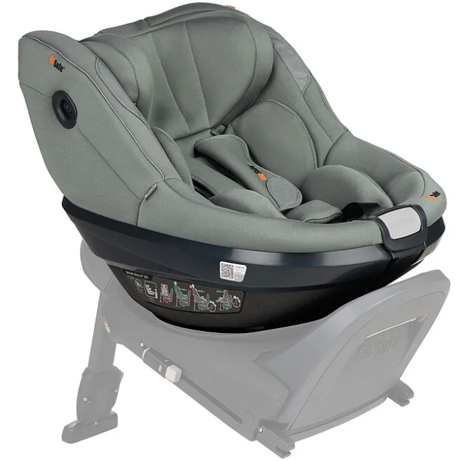 BeSafe Siège Auto Beyond² 360 Groupe 0/1/2 i-Size - Meadow Green Soft Breeze