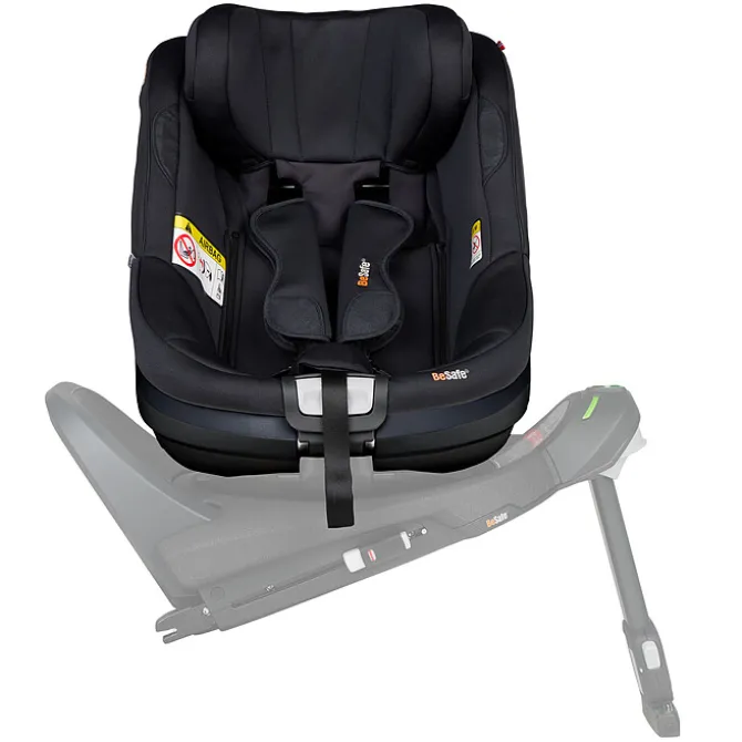 BeSafe Siège Auto Beyond² 360 Groupe 0/1/2 i-Size - Black Soft Breeze
