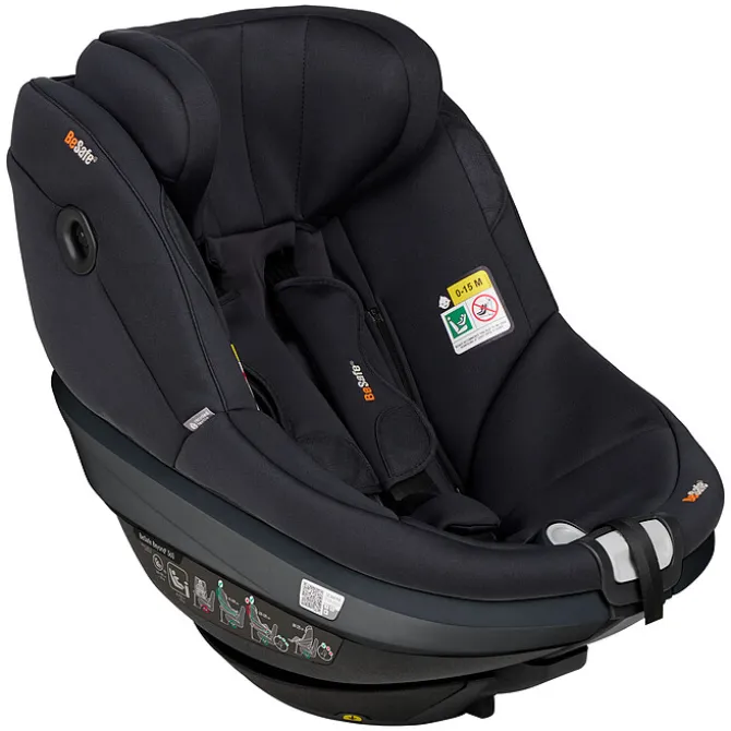 BeSafe Siège Auto Beyond² 360 Groupe 0/1/2 i-Size - Black Soft Breeze