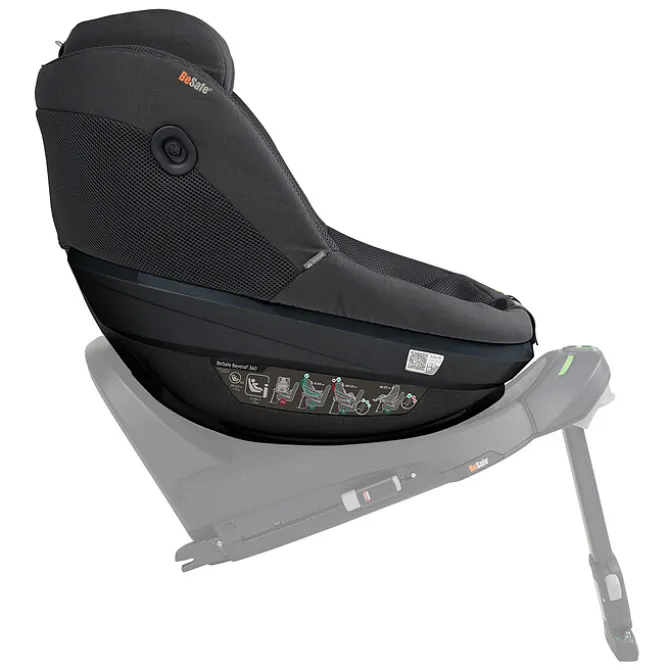 BeSafe Siège Auto Beyond² 360 Groupe 0/1/2 i-Size - Anthracite Mesh
