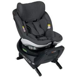 BeSafe Siège Auto iZi Turn i-Size Groupe 0+/1 - Anthracite Mesh