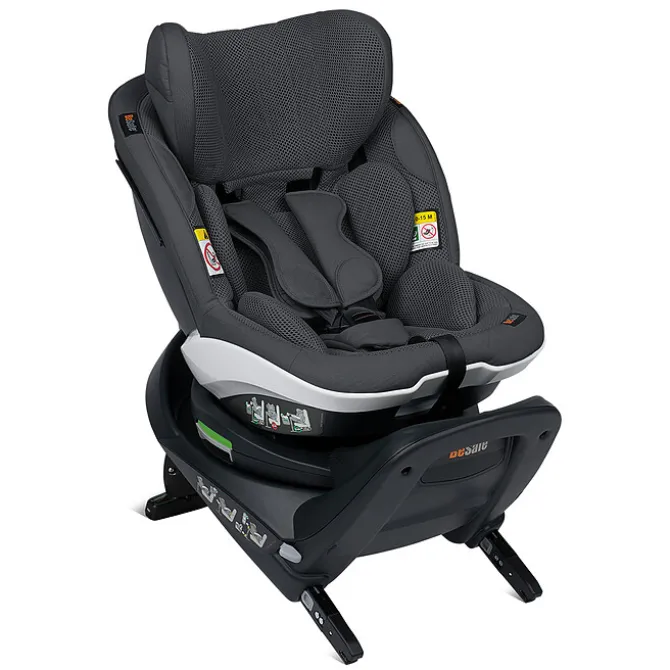BeSafe Siège Auto iZi Turn i-Size Groupe 0+/1 - Anthracite Mesh