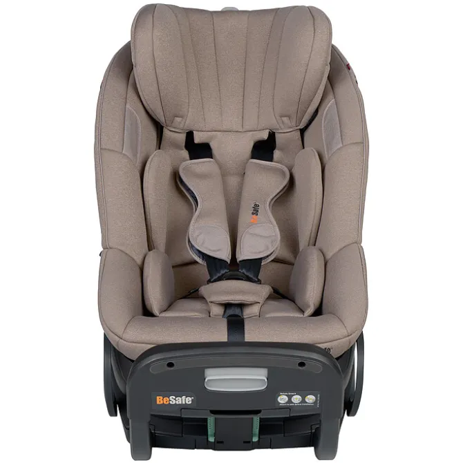 BeSafe Siège Auto Stretch² i-Size Groupe 0/1/2 - Dark Sand Soft Breeze