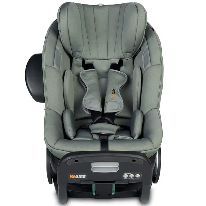 BeSafe Siège Auto Stretch² i-Size Groupe 0/1/2 - Meadow Green Soft Breeze