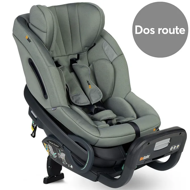 BeSafe Siège Auto Stretch² i-Size Groupe 0/1/2 - Meadow Green Soft Breeze