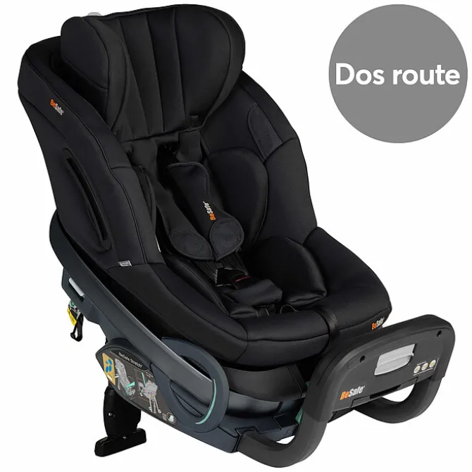 BeSafe Siège Auto Stretch² i-Size Groupe 0/1/2 - Black Soft Breeze