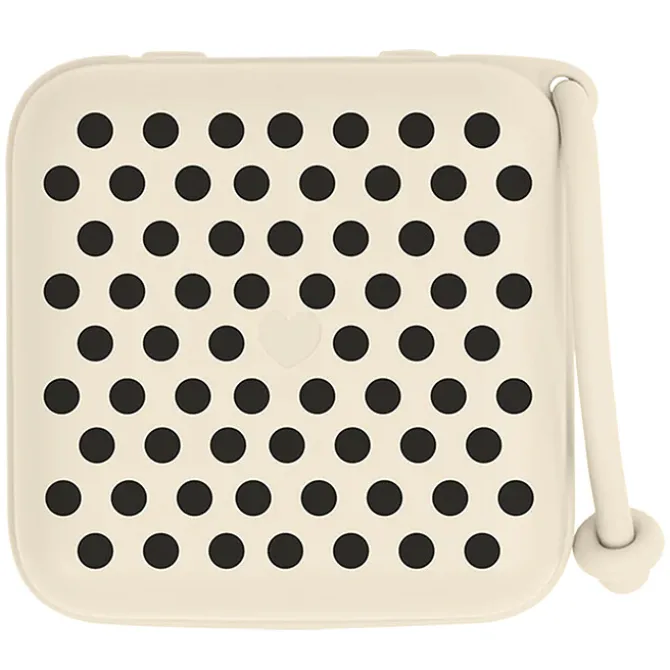 Bibs Boîte à Sucettes Polka - Ivory & Black