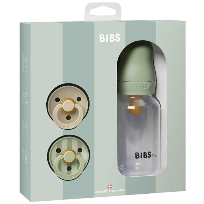 Bibs Coffret Cadeau Les Essentiels - Sage