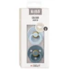 Bibs Lot de 2 Sucettes Anatomiques Colour Baby Blue & Petrol - 6/18 Mois