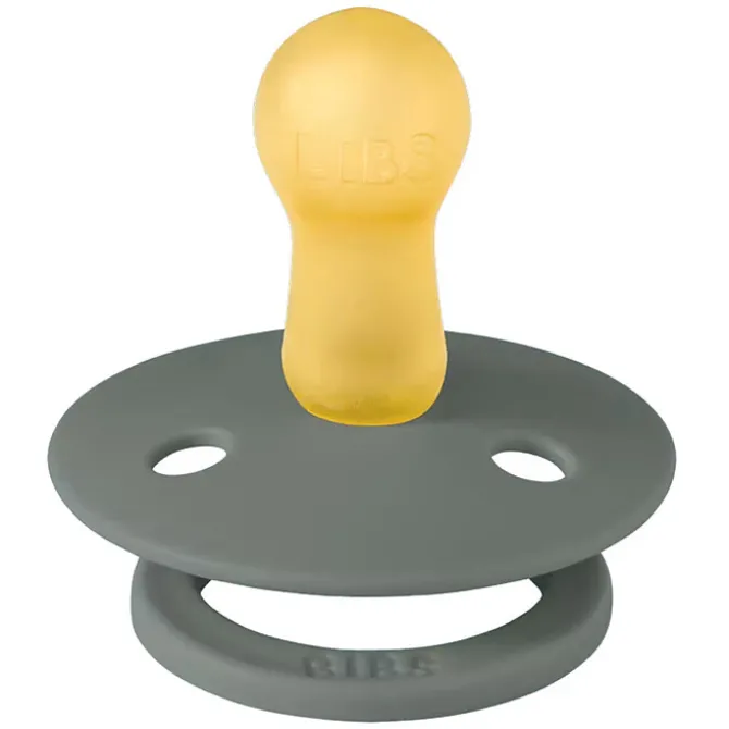 Bibs Sucette Ronde Colour Pine - 0/6 Mois