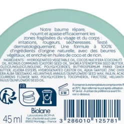 Biolane Baume de Réparateur - 45 ml