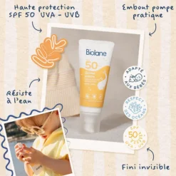 Biolane Crème Solaire SPF 50 - 50 ml