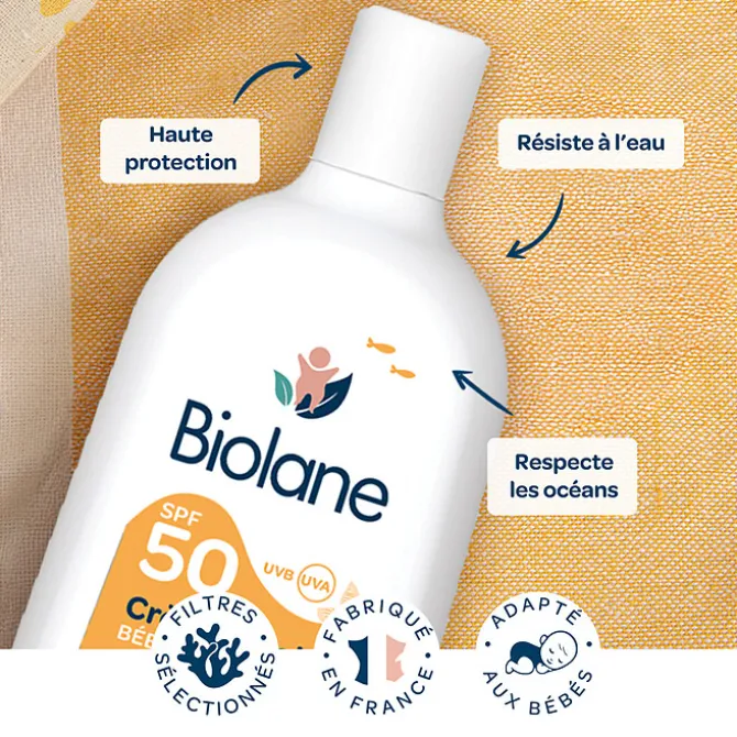 Biolane Crème Solaire SPF50 - 200 ml
