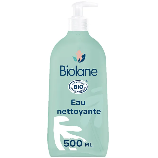 Biolane Eau Nettoyante Biologique - 500 ml