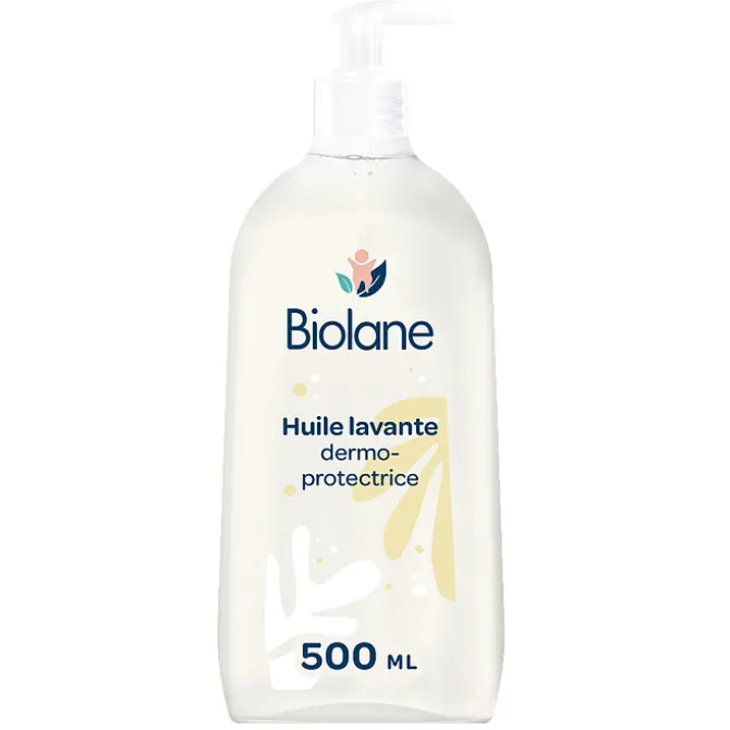 Biolane Huile Lavante Dermo-protectrice - 500 ml