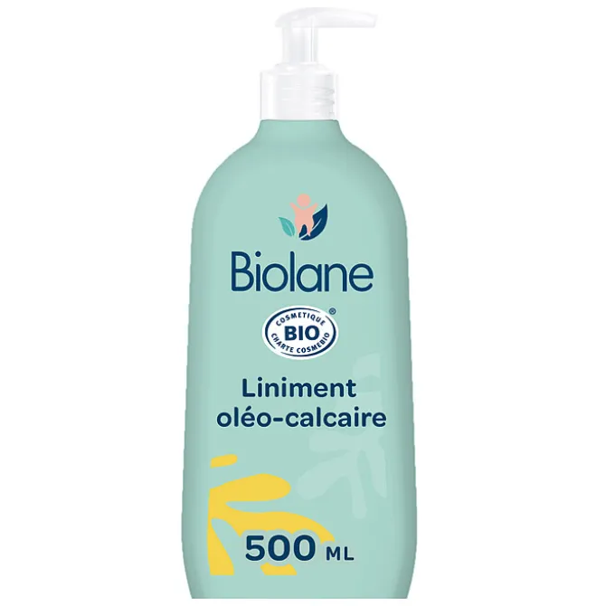 Biolane Liniment Oléo-calcaire Biologique - 500 ml