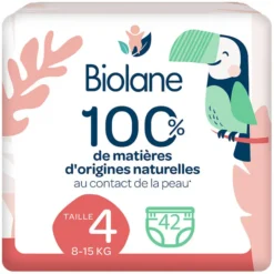 Biolane Lot de 42 Couches Culottes - T4