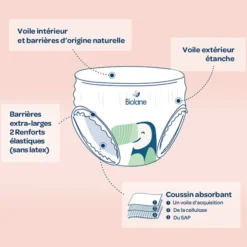Biolane Lot de 42 Couches Culottes - T4
