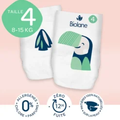 Biolane Lot de 42 Couches Culottes - T4