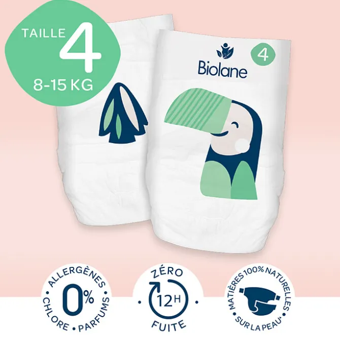 Biolane Lot de 42 Couches Culottes - T4