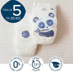 Biolane Lot de 40 Couches Ecologiques - T5