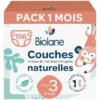 Biolane Pack 1 Mois de 156 Couches Ecologiques - T3