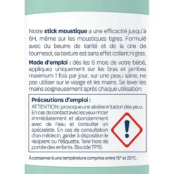 Biolane Stick Anti-moustique Naturel - 20 ml