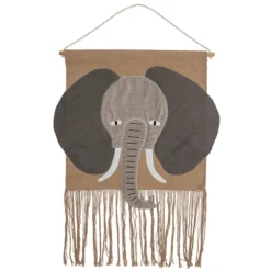 Bloomingville Tenture Murale Eléphant
