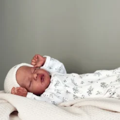 Bonjour Little Combinaison Bébé Jour et Nuit Velours Sloeberry - 3 Mois