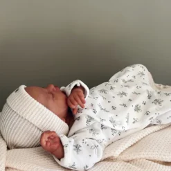 Bonjour Little Combinaison Bébé Jour et Nuit Velours Sloeberry - 1 Mois