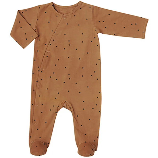 Bonjour Little Combinaison Jour et Nuit Pois Nut - 6 Mois