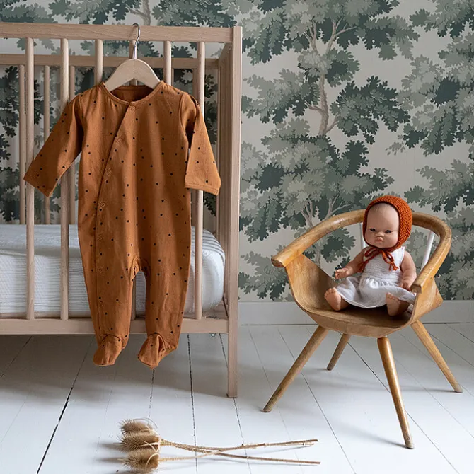 Bonjour Little Combinaison Jour et Nuit Pois Nut - 6 Mois