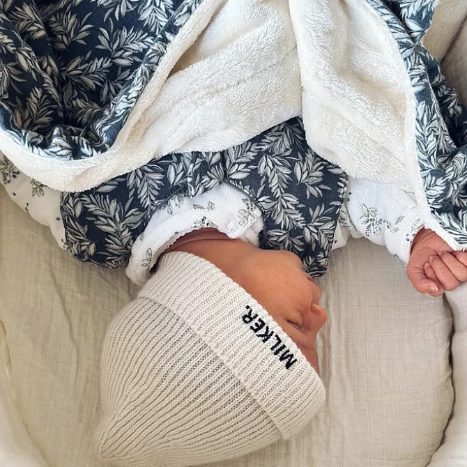 Bonjour Little Couverture Snuggle - Wild Sage